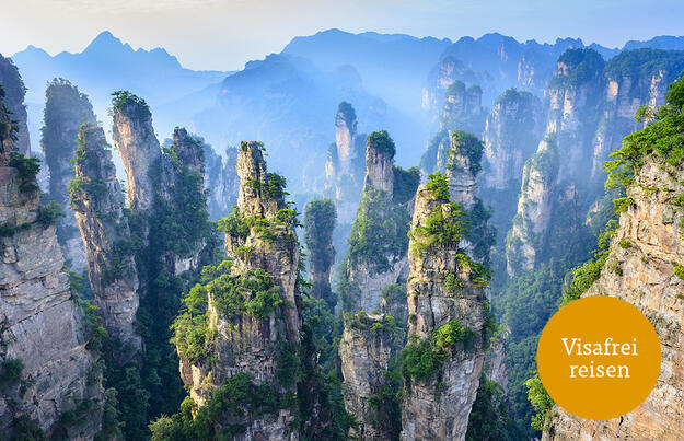 Chinas spektakuläre Höhepunkte